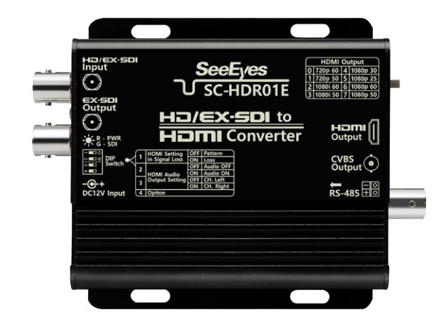 SC-HDR01E / EX-SDI to HDMI コンバーター