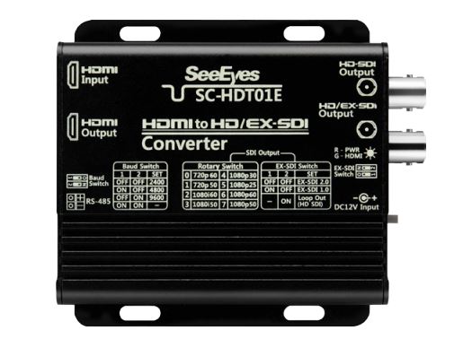 SC-HDT01E / HDMI to HD/EX-SDI コンバーター